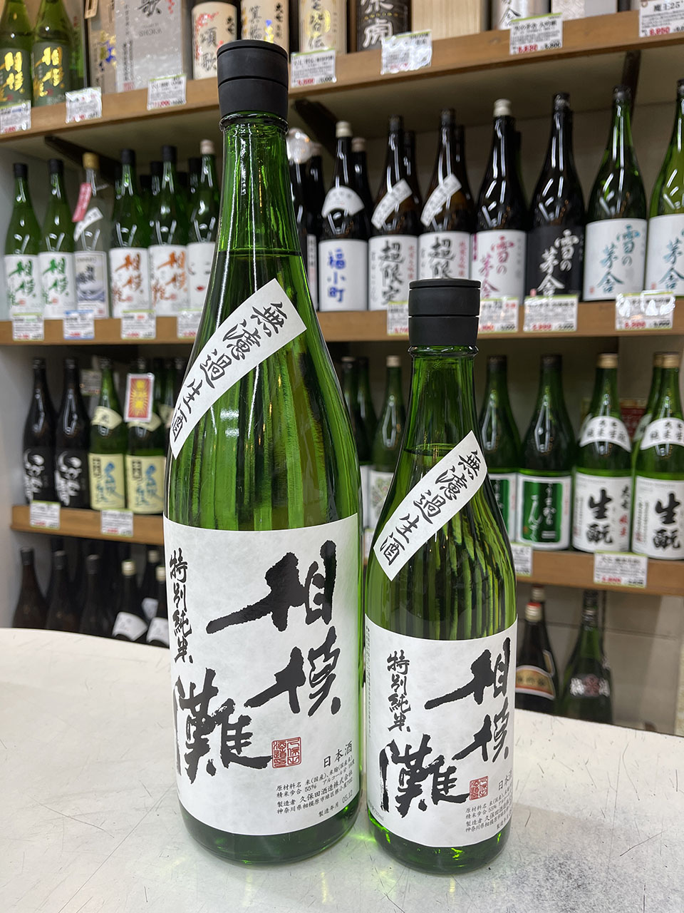 相模灘　特別純米　無濾過生酒